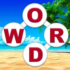 Взломанная Around the Word: Crossword Puz  [МОД Mega Pack] - стабильная версия apk на Андроид