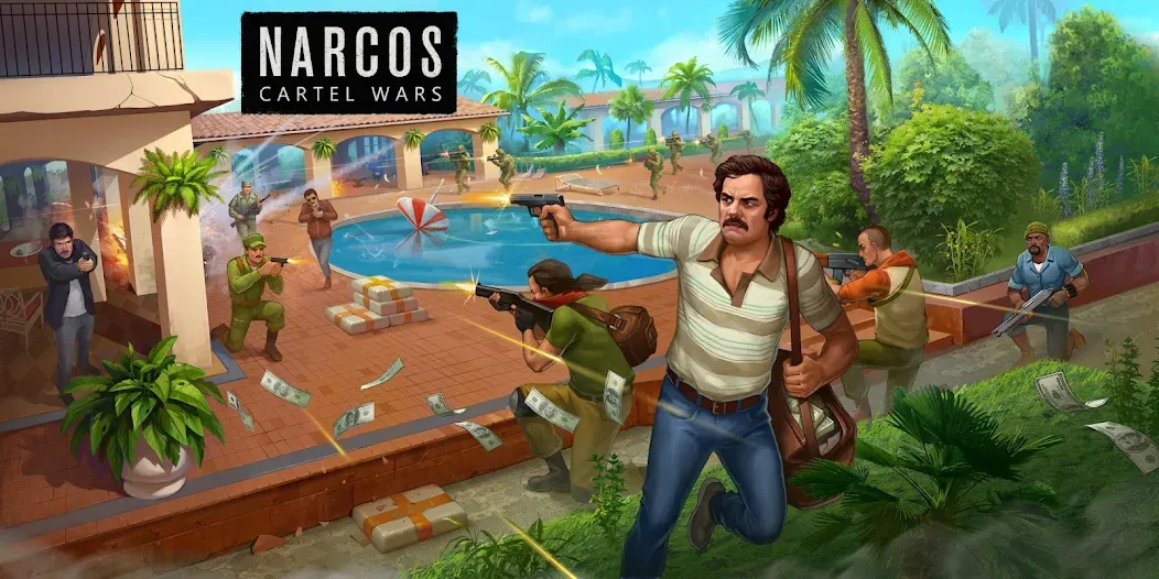 Narcos: Cartel Wars & Strategy (Наркос)  [МОД Много денег] Screenshot 1