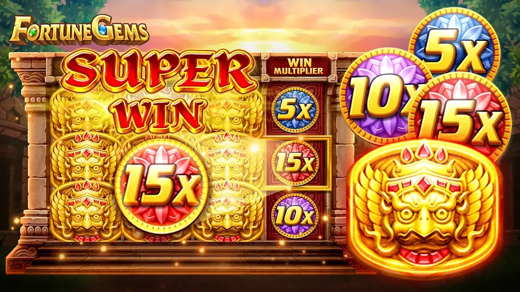 Slot Fortune Gems-TaDa Games (Слот Форчун Гемс)  [МОД Unlocked] Screenshot 2