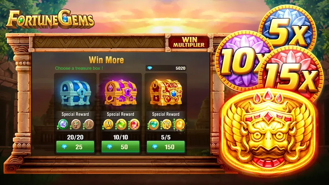 Slot Fortune Gems-TaDa Games (Слот Форчун Гемс)  [МОД Unlocked] Screenshot 4