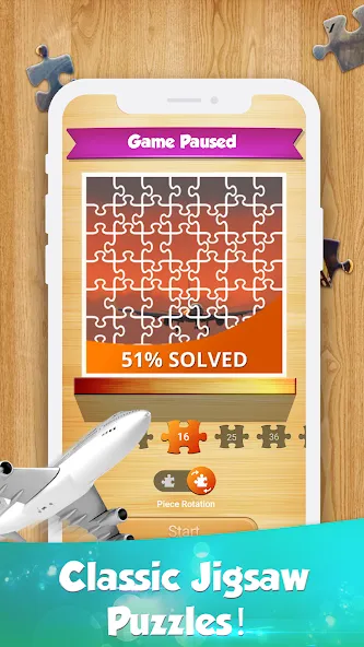 Jigsaw Go - Classic Jigsaw Puz (Джигсоу Го)  [МОД Mega Pack] Screenshot 2