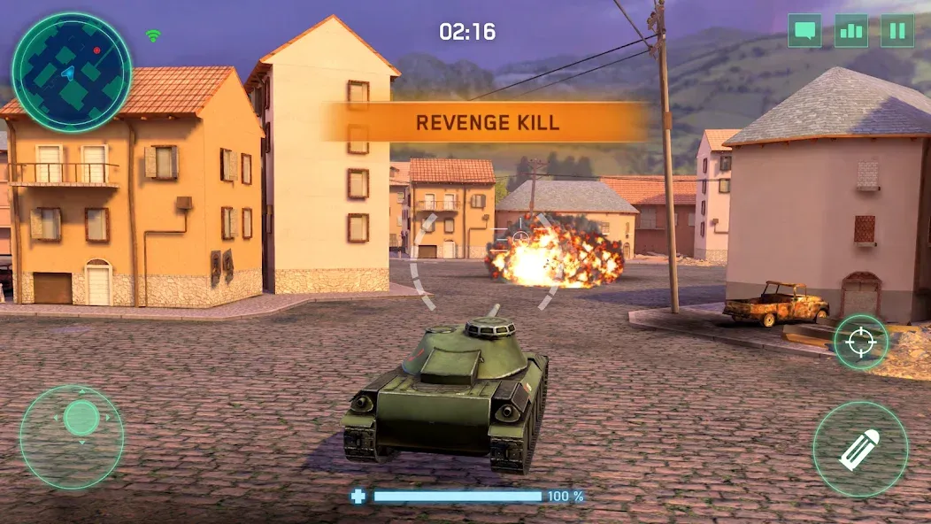 War Machines：Tanks Battle Game (Вар Машины)  [МОД Mega Pack] Screenshot 3