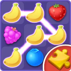 Взлом Jigsaw: Fruit Link Blast (Джигсоу)  [МОД Menu] - полная версия apk на Андроид