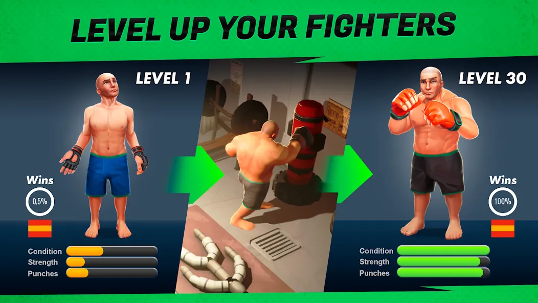 MMA Manager 2: Ultimate Fight (ММА Менеджер 2)  [МОД Бесконечные монеты] Screenshot 2