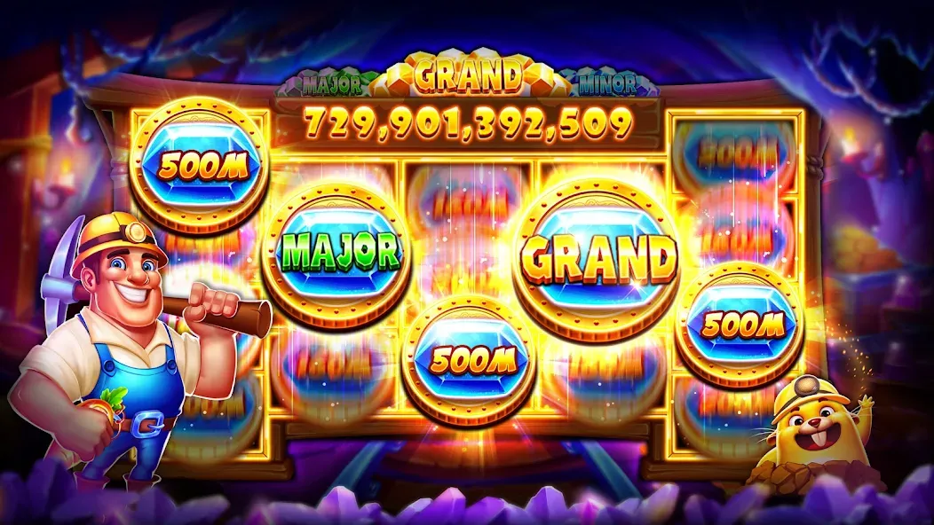 Jackpot Wins - Slots Casino (Джекпот Винс)  [МОД Меню] Screenshot 2