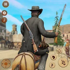 Взломанная West Cowboy Shooting Games 3D  [МОД Все открыто] - полная версия apk на Андроид