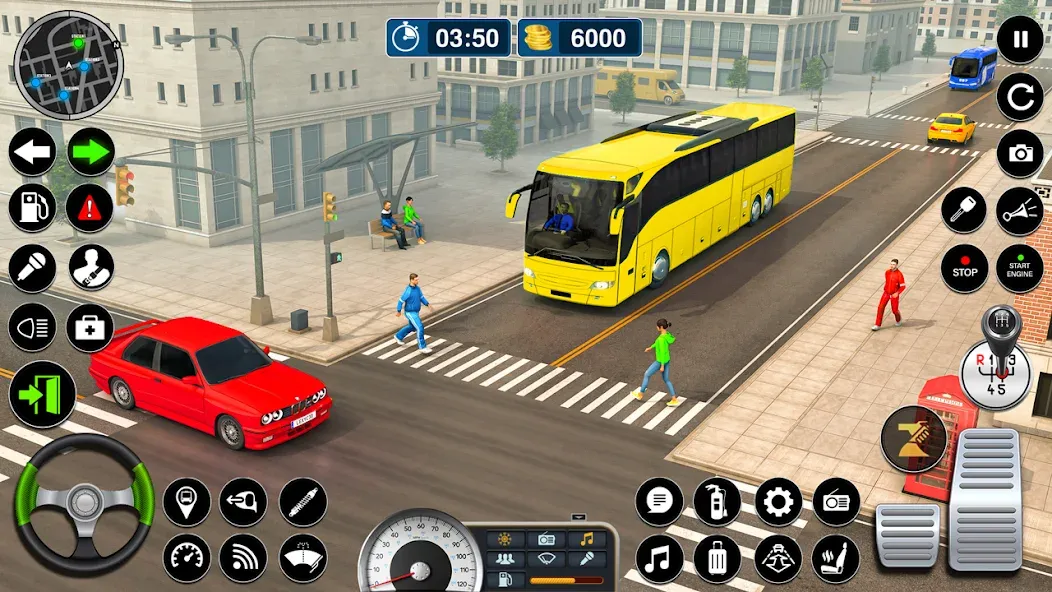 Bus Simulator Game: Coach Game  [МОД Unlocked] Screenshot 4