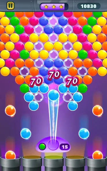 Action Bubble Game (Экшн Бабл Игра)  [МОД Много монет] Screenshot 4