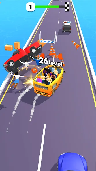 Level Up Bus (Левел Ап Бас)  [МОД Все открыто] Screenshot 4