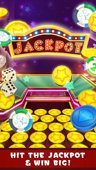 Coin Dozer: Casino (Коин Дозер)  [МОД Много денег] Screenshot 4