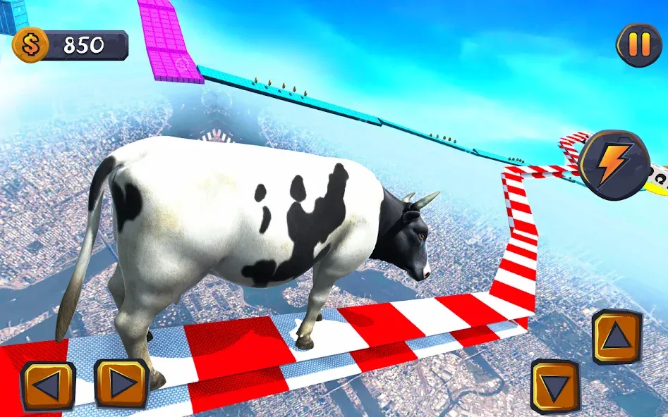 Epic Cow Ramp Rush Run Game  [МОД Меню] Screenshot 3