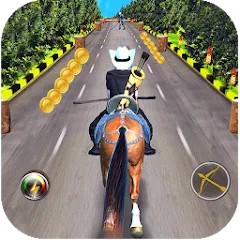 Скачать взлом Cowboy Horse Run  [МОД Бесконечные деньги] - последняя версия apk на Андроид