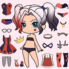 Скачать взломанную Doll Dress Up - Makeup Games  [МОД Unlimited Money] - полная версия apk на Андроид