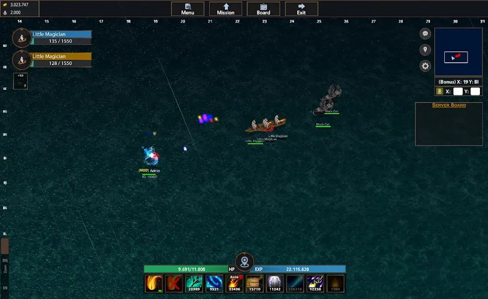 Battle of Sea: Pirate Fight (Битва на море)  [МОД Много денег] Screenshot 2