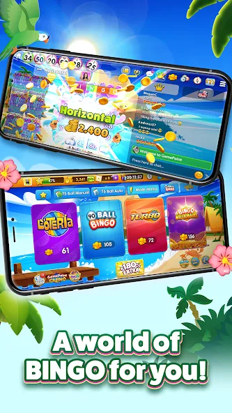 GamePoint Bingo - Bingo games (ГеймПоинт Бинго)  [МОД Menu] Screenshot 2