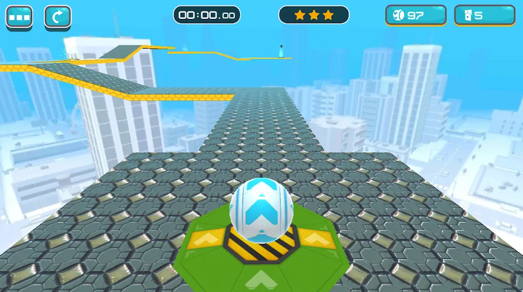 Gyro Ball 3D (Джайро Болл 3Д)  [МОД Menu] Screenshot 1