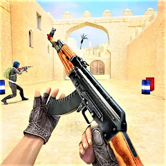 Взлом Commando Gun Shooting Games  [МОД Много монет] - последняя версия apk на Андроид