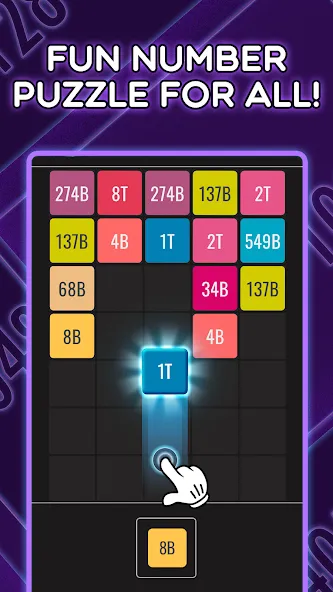 Join Blocks 2048 Number Puzzle (Джоин Блокс)  [МОД Много денег] Screenshot 1