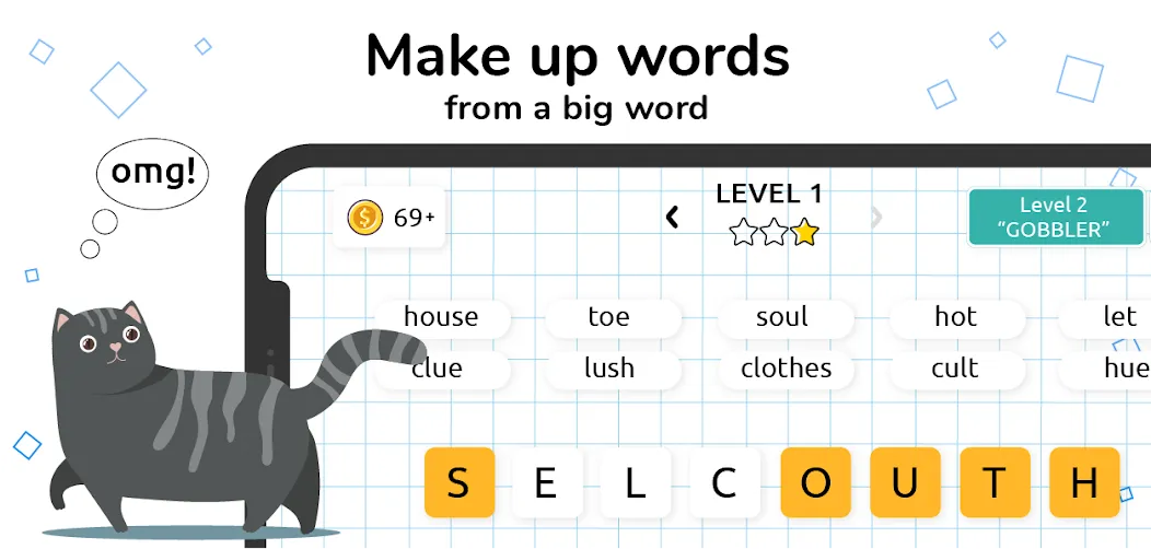 Words in Word  [МОД Много денег] Screenshot 1