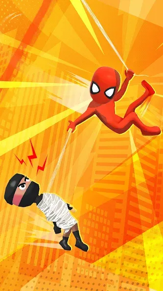 Web Master: Stickman Superhero (Вебмастер)  [МОД Бесконечные монеты] Screenshot 3