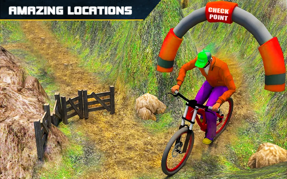 BMX Boy Bike Stunt Rider Game (БМХ)  [МОД Много денег] Screenshot 4