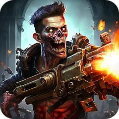 Взломанная Zombie Hunter - Shooting Game (Зомби Хантер)  [МОД Много денег] - стабильная версия apk на Андроид