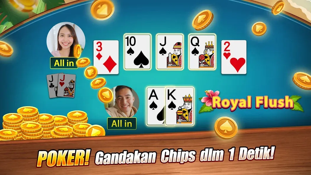 LUXY Domino Gaple QiuQiu Poker (Лукси Домино Гапл Киукиу Покер)  [МОД Меню] Screenshot 3