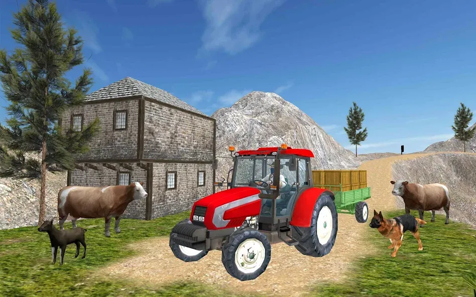 Tractor Driver 3D Farming Sim (Тракторист 3D Симулятор Фермерства)  [МОД Unlocked] Screenshot 5