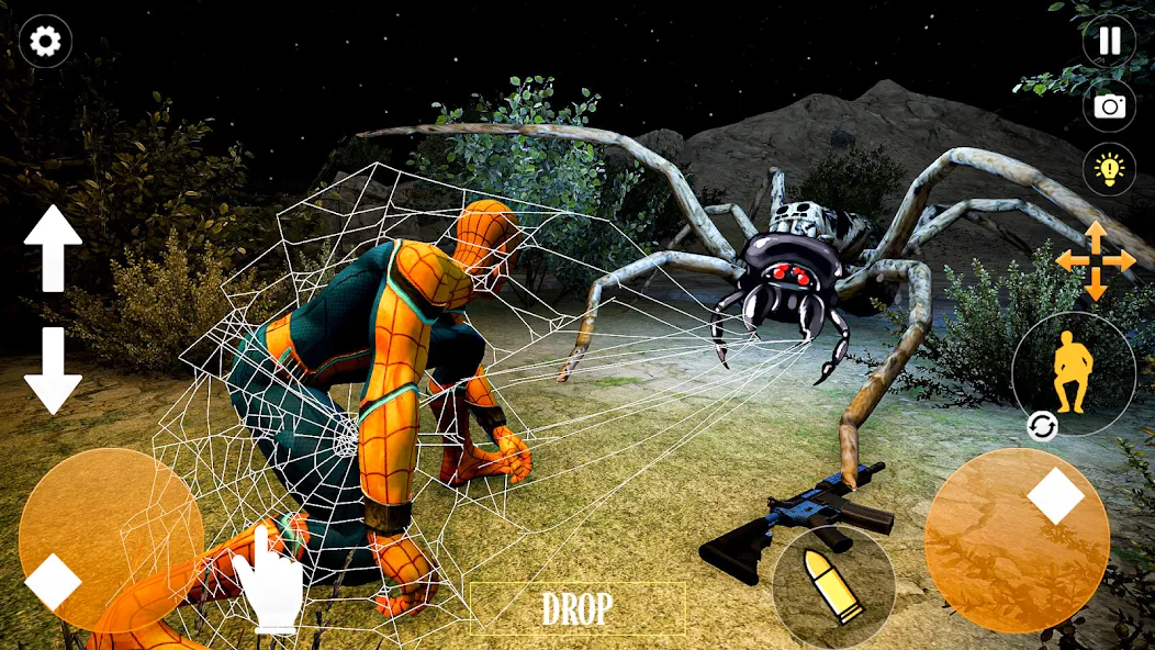 Horror Spider : Scary Train  [МОД Unlimited Money] Screenshot 3