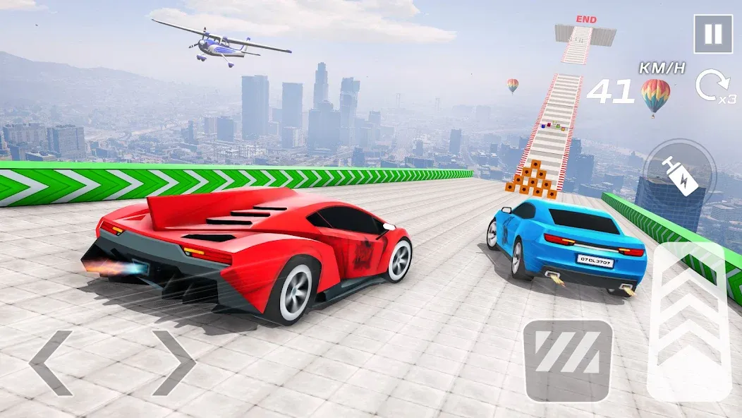 Car Games 3D - GT Car Stunts (ДжиТи Кар Стантс)  [МОД Много денег] Screenshot 1