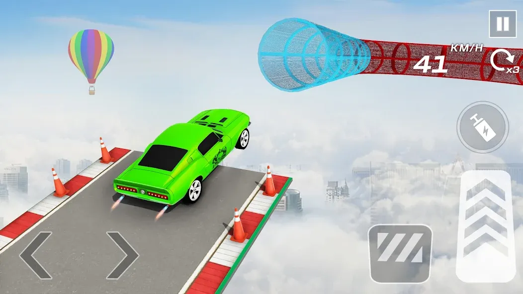 Car Games 3D - GT Car Stunts (ДжиТи Кар Стантс)  [МОД Много денег] Screenshot 3