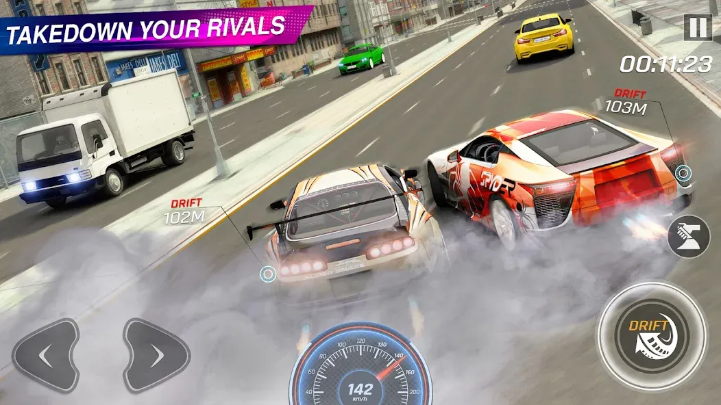 Extreme Car Driving: Car Drift  [МОД Все открыто] Screenshot 4