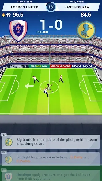 Idle Eleven - Soccer tycoon (Айдл Илевен)  [МОД Mega Pack] Screenshot 2