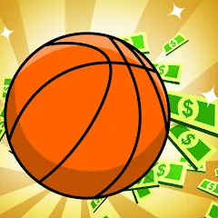 Скачать взломанную Idle Five Basketball tycoon (Айдл Файв Баскетбольный тайкун)  [МОД Много денег] - последняя версия apk на Андроид