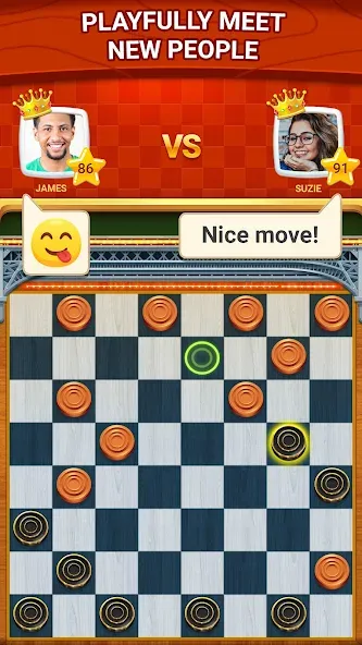 Checkers - Online & Offline  [МОД Menu] Screenshot 3