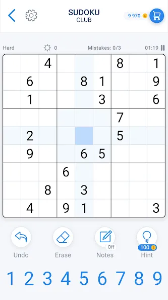 Sudoku Game - Daily Puzzles  [МОД Бесконечные деньги] Screenshot 4