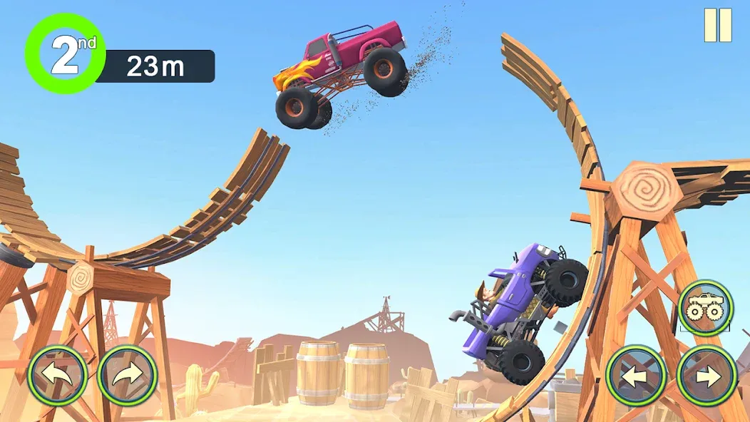 Monster Truck Crush (Монстр Трак Стант)  [МОД Бесконечные деньги] Screenshot 5