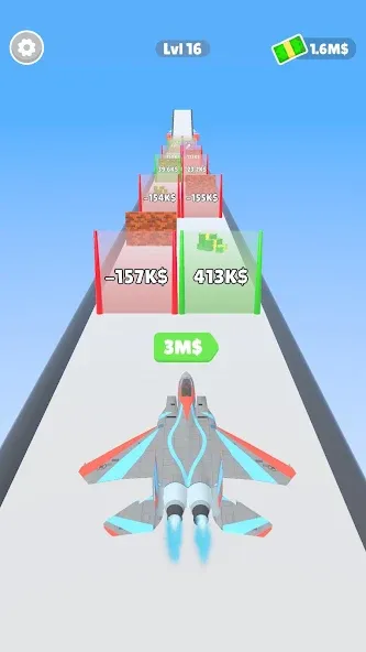 Plane Evolution!  [МОД Unlimited Money] Screenshot 1