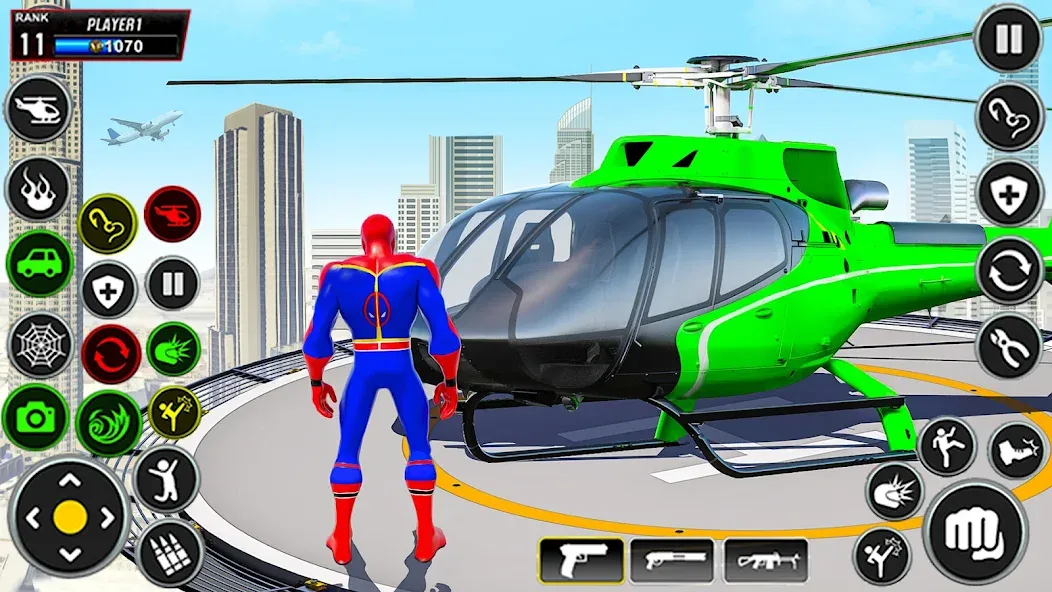 Miami Superhero: Spider Games  [МОД Бесконечные деньги] Screenshot 2