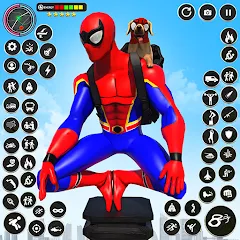 Взлом Miami Superhero: Spider Games  [МОД Бесконечные деньги] - стабильная версия apk на Андроид