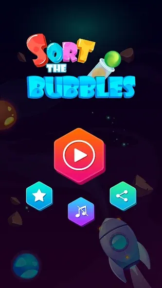 Ball Sort - Bubble Sort Puzzle (Болл Сорт)  [МОД Много монет] Screenshot 1