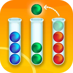 Взломанная Ball Sort - Bubble Sort Puzzle (Болл Сорт)  [МОД Много монет] - последняя версия apk на Андроид