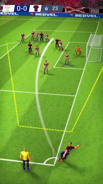 Soccer Star: Super Champs (Соккер Стар 22)  [МОД Mega Pack] Screenshot 5