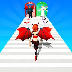 Взлом Heaven Life Rush! Paradise Run  [МОД Много денег] - последняя версия apk на Андроид