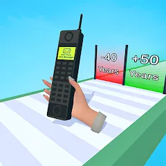 Скачать взлом Phone Runner Evolution Race 3D (Фон Раннер Эволюция Рейс 3Д)  [МОД Много монет] - стабильная версия apk на Андроид