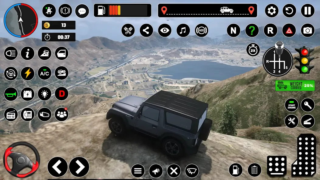 Offroad Jeep Driving & Parking  [МОД Меню] Screenshot 3