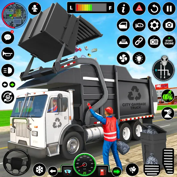 Truck Driving Games Truck Game (Трак Драйвинг игры Трак игра)  [МОД Menu] Screenshot 1