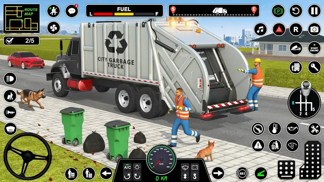 Truck Driving Games Truck Game (Трак Драйвинг игры Трак игра)  [МОД Menu] Screenshot 3