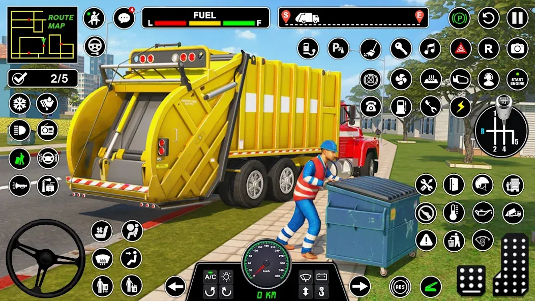 Truck Driving Games Truck Game (Трак Драйвинг игры Трак игра)  [МОД Menu] Screenshot 4