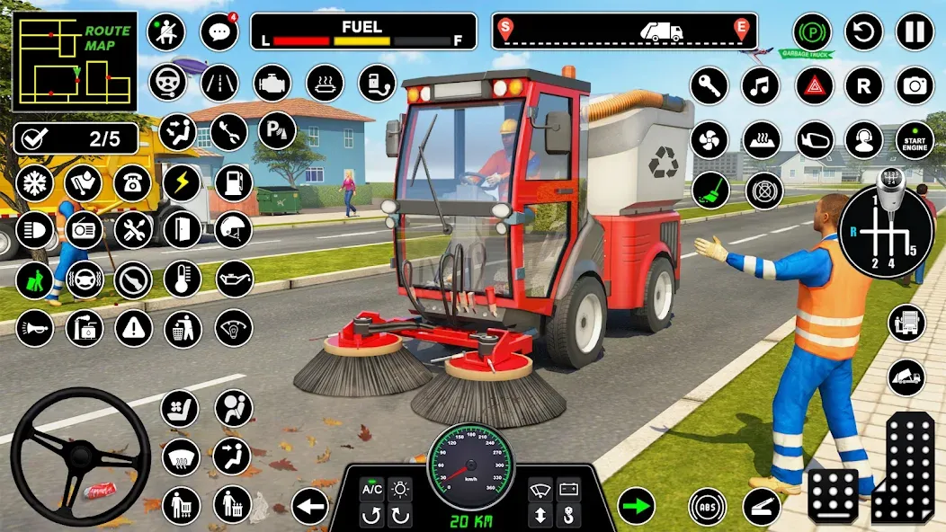 Truck Driving Games Truck Game (Трак Драйвинг игры Трак игра)  [МОД Menu] Screenshot 5